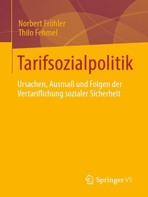 cover image of Tarifsozialpolitik